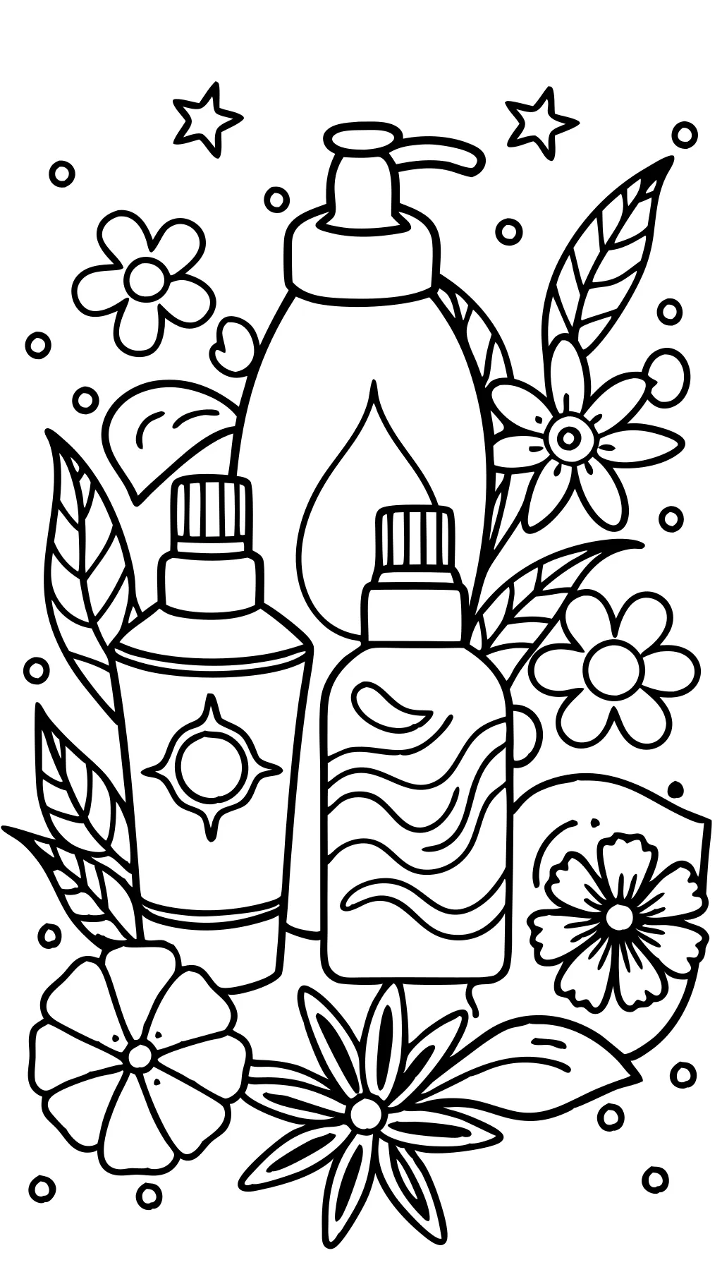 coloriages de lotion